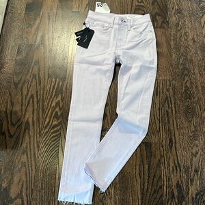 Rag & Bone Lavender women’s Stretch Five Pocket Skinny Jeans Size 25 NWT